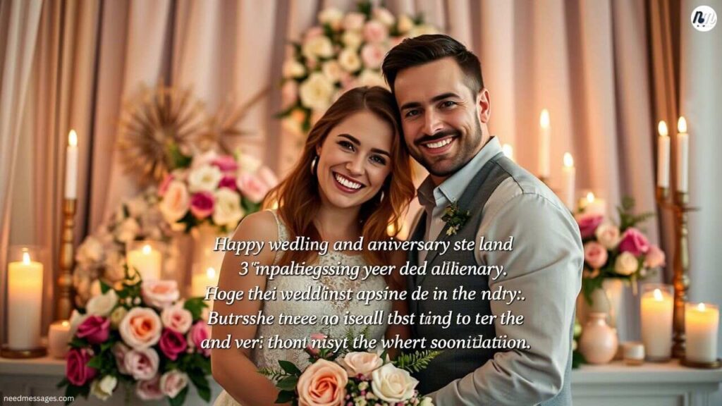 3rd Wedding Anniversary Instagram Captions with Lyrics
