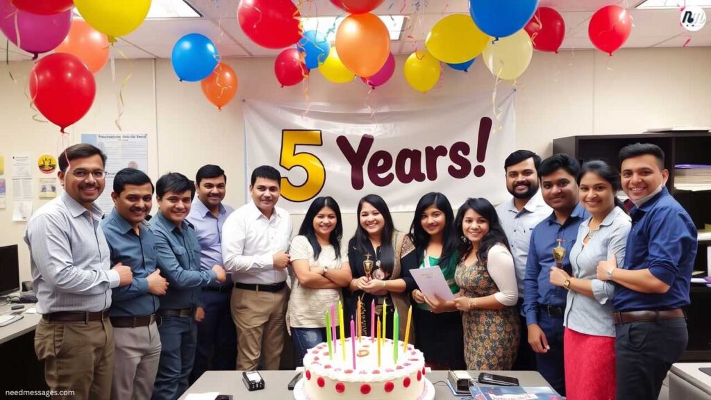 5th Year Company Anniversary Quotes