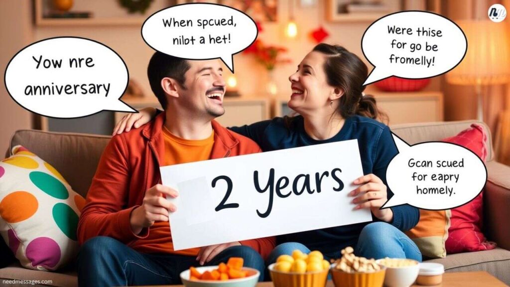 Funny “Happy 2-Year Anniversary” Wishes