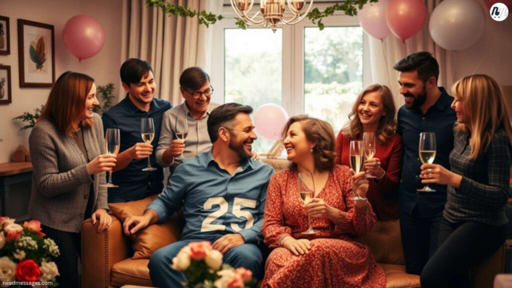 25th anniversary wishes for friends