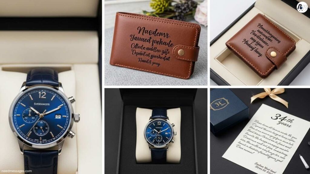 34th Wedding Anniversary Gifts For Him