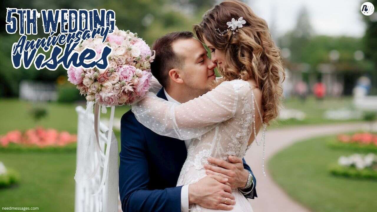 5th wedding anniversary wishes to wife