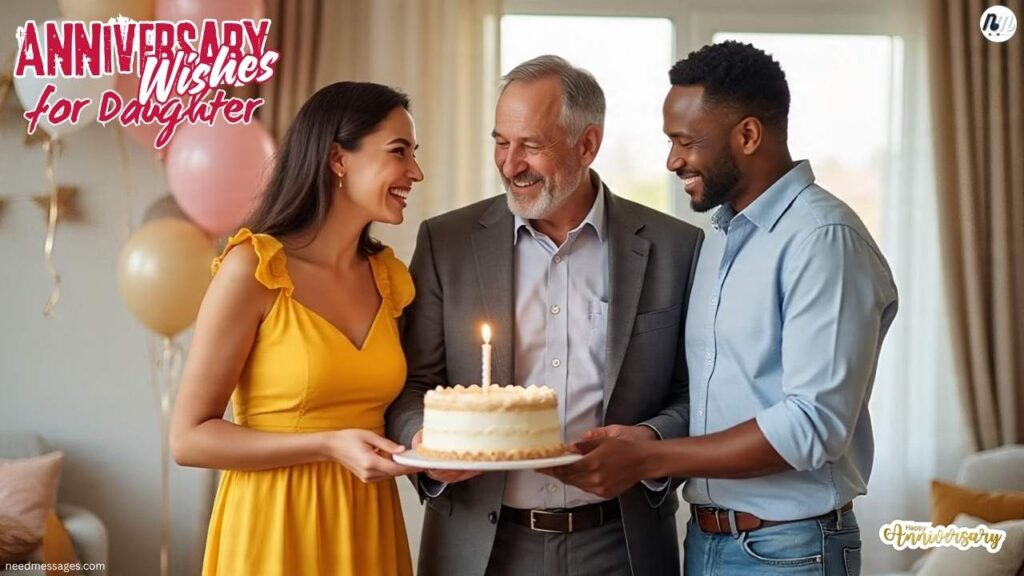 Anniversary Wishes For Daughter And Husband From Father
