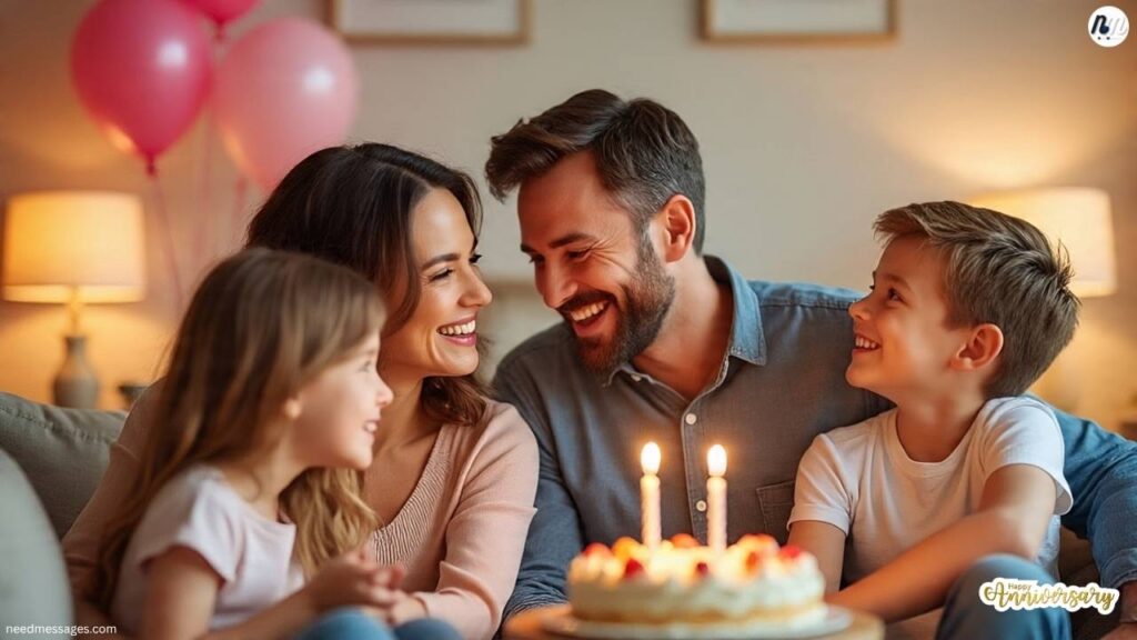 Anniversary Wishes For Partner With Kids