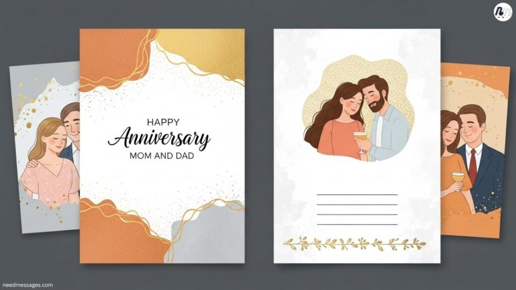Happy Anniversary Mom And Dad Card