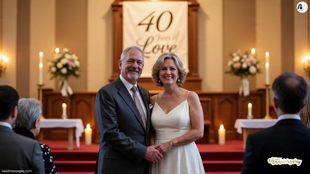 Religious Happy 40th Anniversary quotes