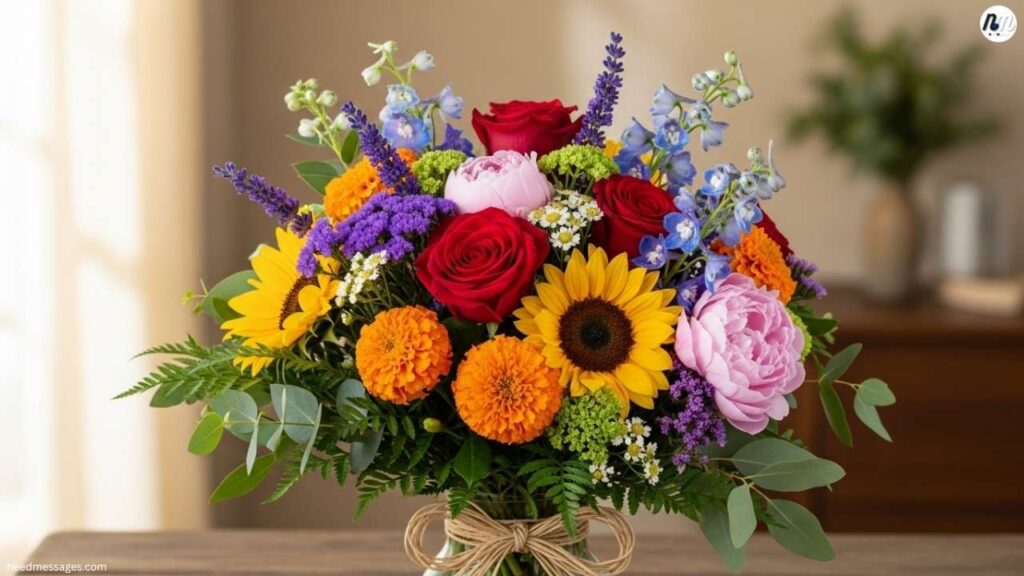 Colorful Bouquet of Flowers